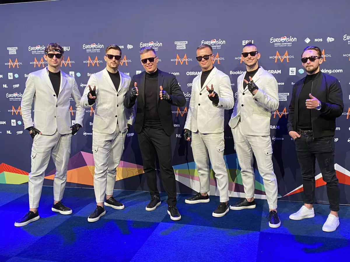 Męski skład Grupy Volt na międzynarodowej konferencji Eurowizji!
