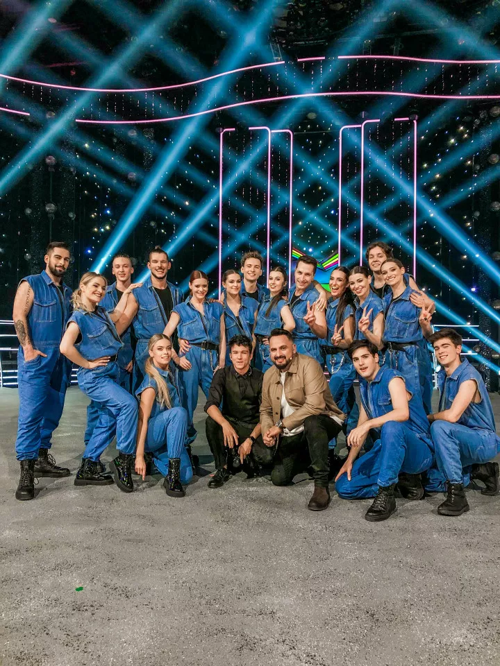 Tancerze Egurrola Dance Agency na jednej scenie ze szwedzkim artystą - Fransem!