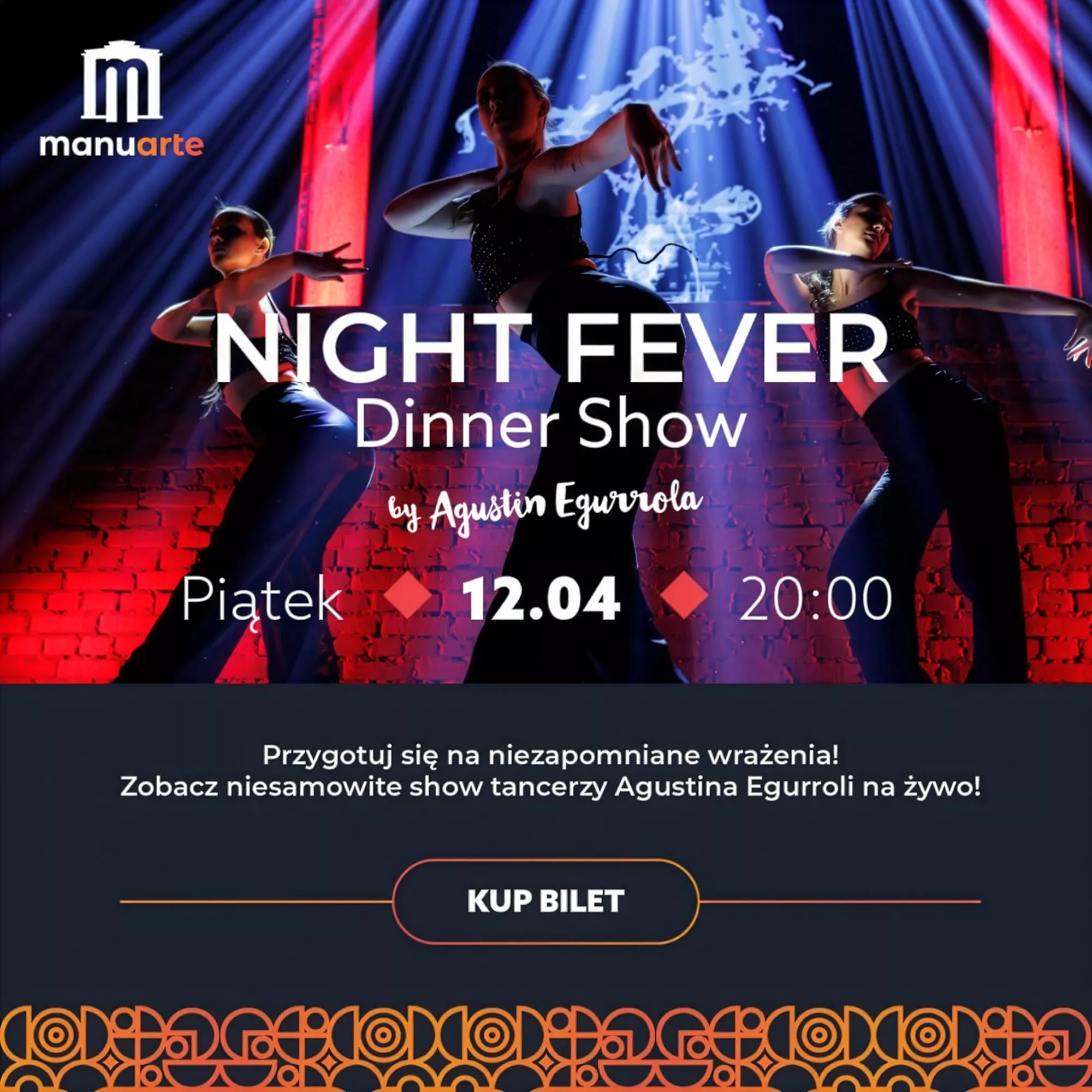 NIGHT FEVER DINNER SHOW BY AGUSTIN EGURROLA